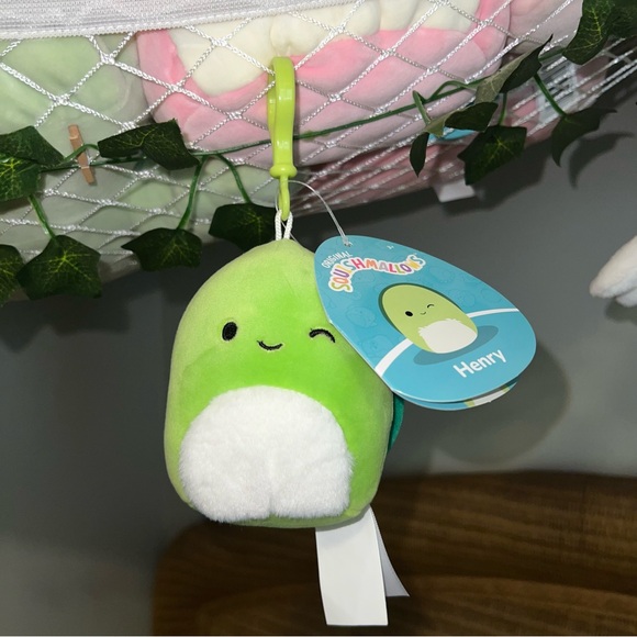 squishmallows-toys-squishmallow-henry-the-turtle-clip-poshmark